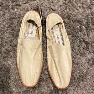 Zara leather flats